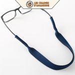 cordon lunette voile bleu marine