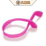 elastique lunette bébé rose fushia